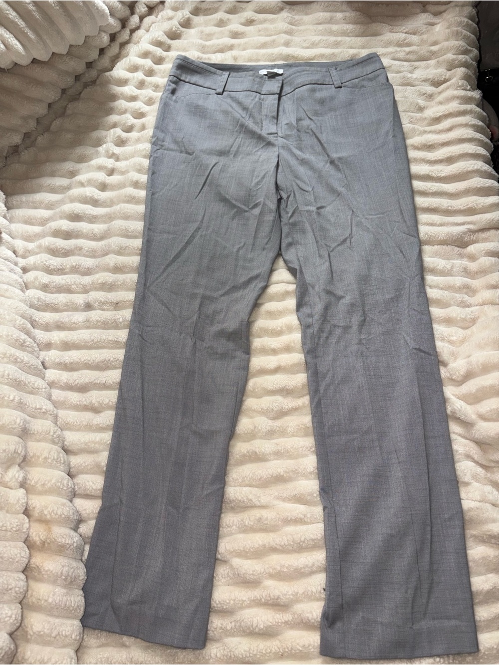 New York & Company Woman Gray Stretch Dress Pants – Size 12